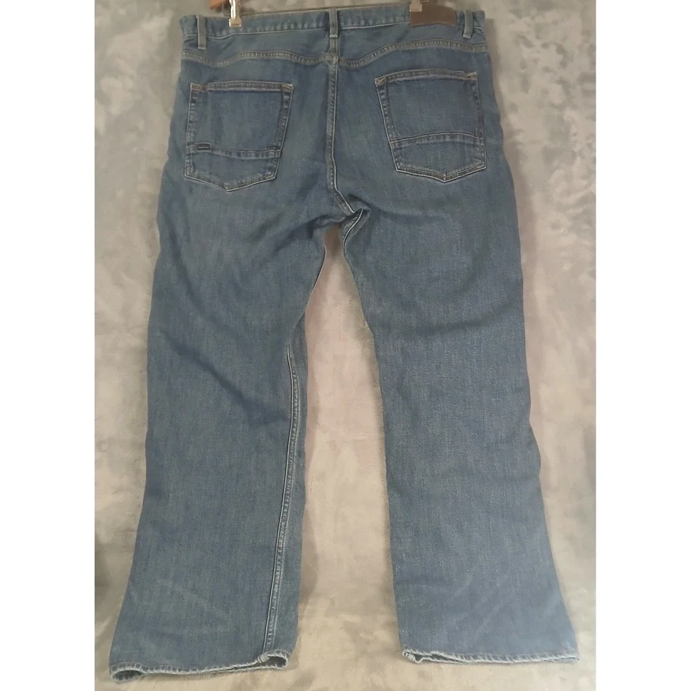Quiksilver Mens Straight Leg Denim Jeans Blue‎ 40x30 (tag 38) Casual Surf Skate